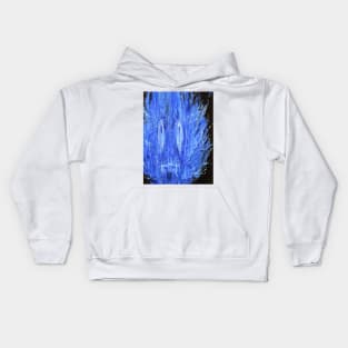 BLUE FLAME Kids Hoodie